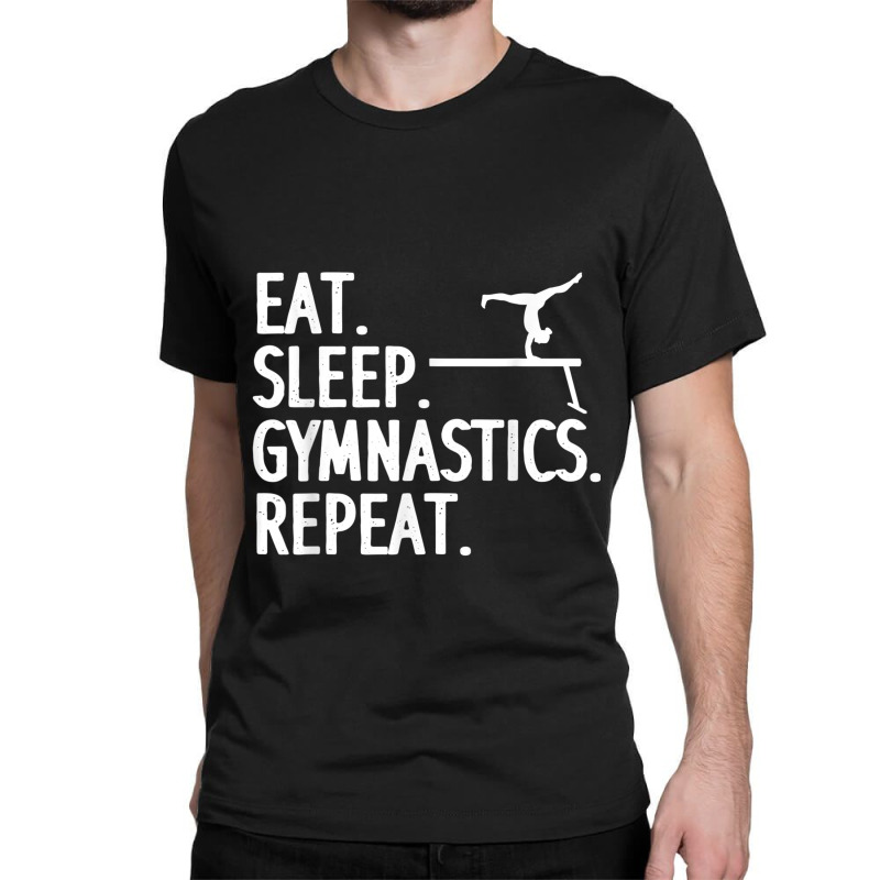 Funny Gymnastics For Women Girls Gymnast Handstand Classic T-shirt by SusanLynnHartmann | Artistshot