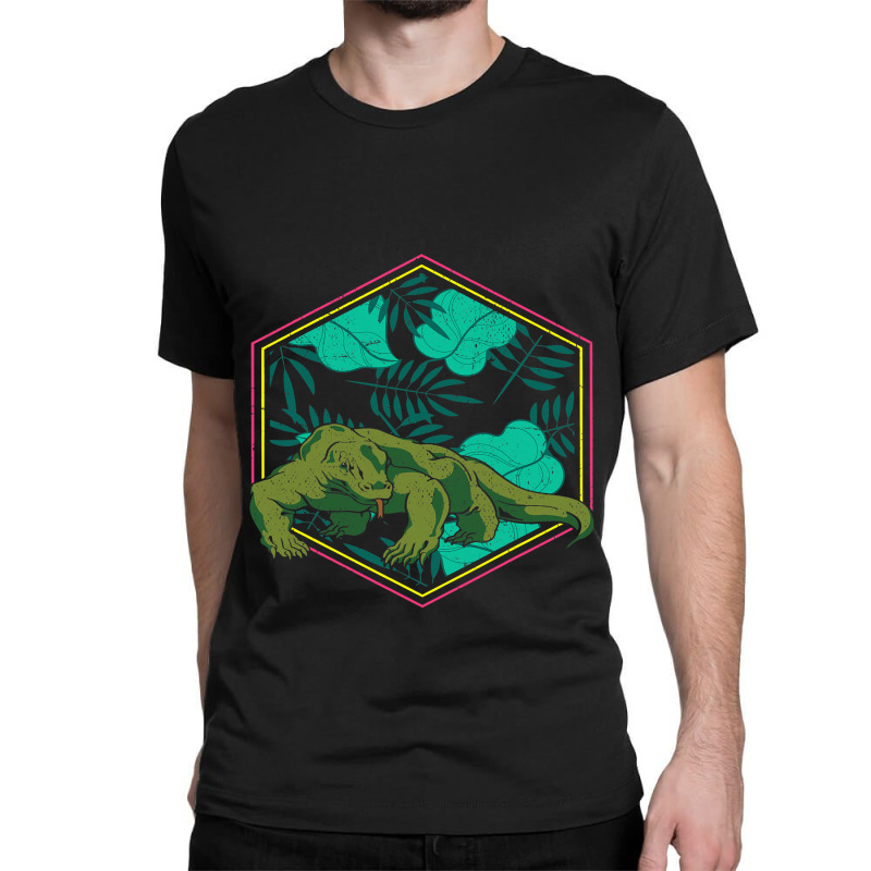 Exotic Indonesia Reptile Lizard Animal Nature Komo Classic T-shirt by Elegantset | Artistshot