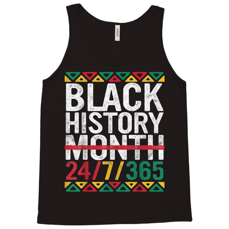 Black History Month 247365 Gift Pride African Amer Tank Top | Artistshot