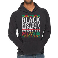 Black History Month 247365 Gift Pride African Amer Vintage Hoodie | Artistshot