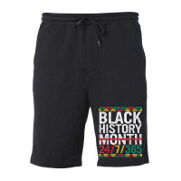 Black History Month 247365 Gift Pride African Amer Fleece Short | Artistshot