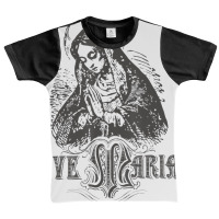 Ave Maria Clothes Schubert Latin Mass Blessed Hail Graphic Youth T-shirt | Artistshot