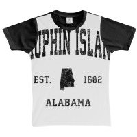 Dauphin Island Alabama Al Vintage Athletic Black S Graphic Youth T-shirt | Artistshot