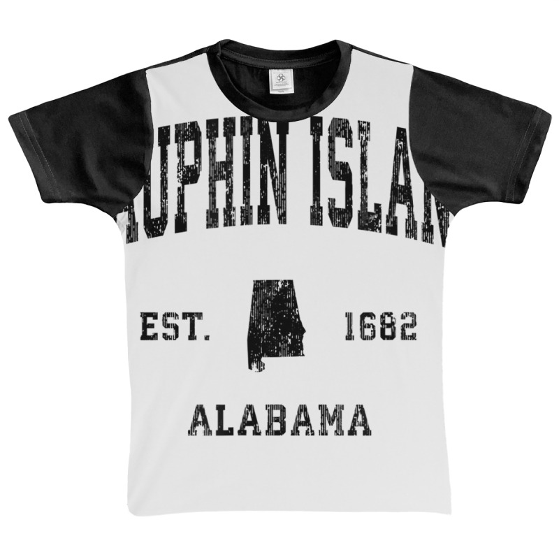 Dauphin Island Alabama Al Vintage Athletic Black S Graphic Youth T-shirt by galloywa | Artistshot