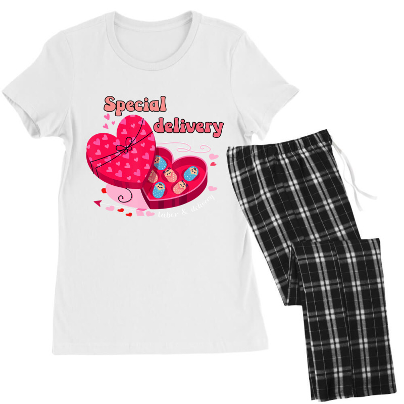 Special Delivery Labor And Delivery Nurse Valentin Women's Pajamas Set by aiiluurosy | Artistshot