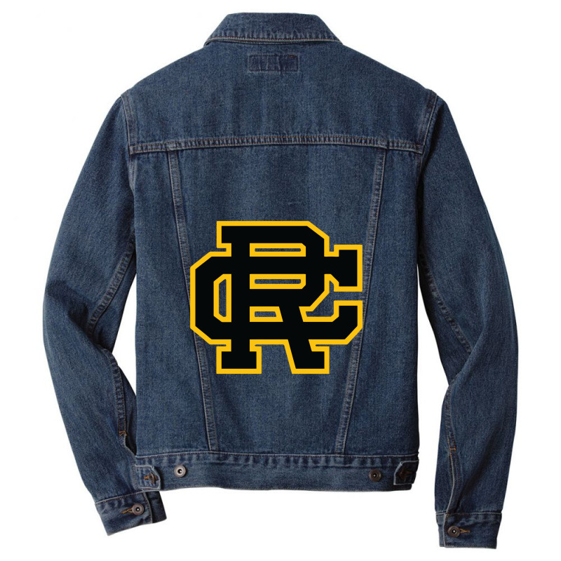 Red Custer High School Men Denim Jacket | Artistshot