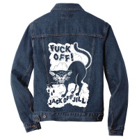 Jack Off Jill Men Denim Jacket | Artistshot