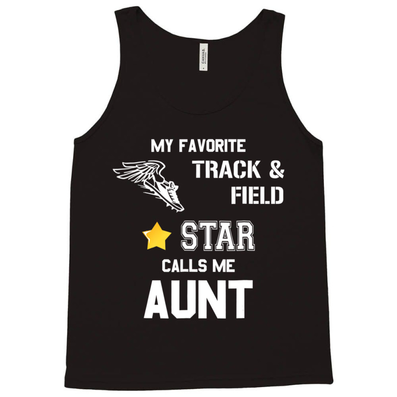 Proud Track & Field Aunt T Shirt Tank Top by bettincam | Artistshot