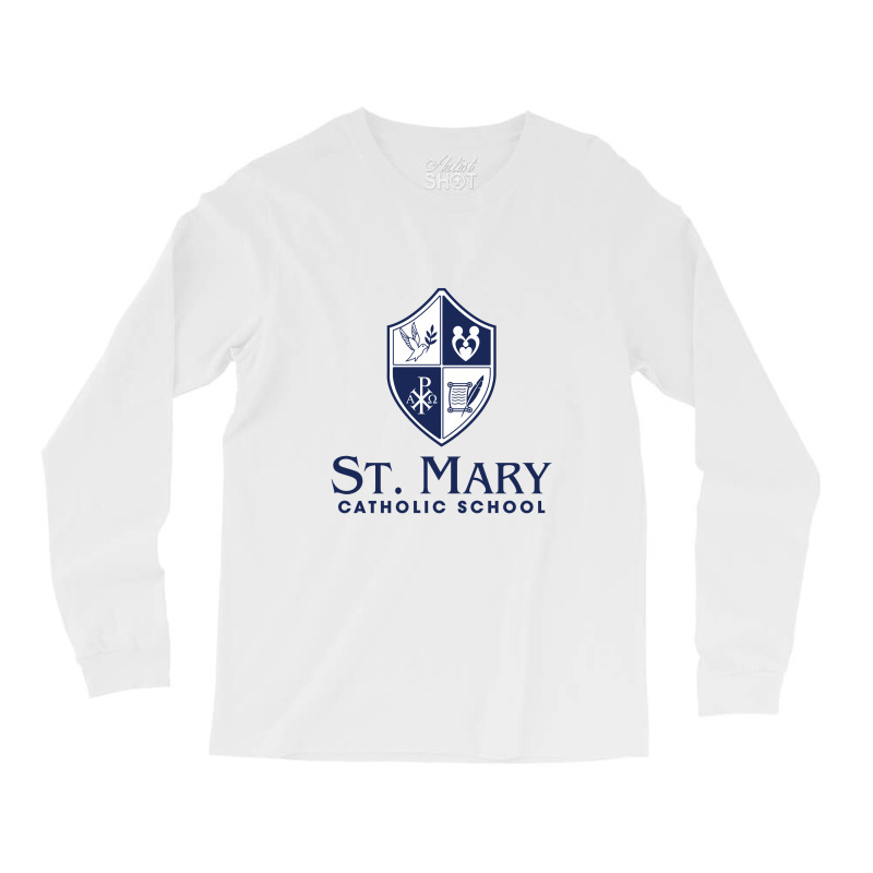 St Mary Catholic Schools Long Sleeve Shirts | Artistshot