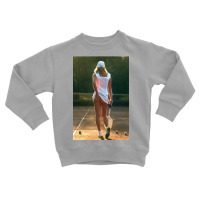 Tennis Girl Martin Elliott Toddler Sweatshirt | Artistshot