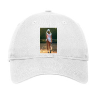 Tennis Girl Martin Elliott Adjustable Cap | Artistshot