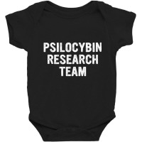 Psilocybin Research Team Apparel T Shirt Baby Bodysuit | Artistshot