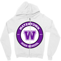 Watertown Senior High School Zipper Hoodie | Artistshot