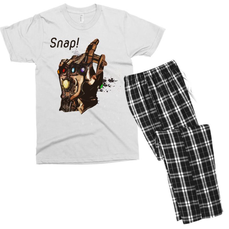 Snap   Infinity Gauntlet Men's T-shirt Pajama Set by jaymeeadanicz | Artistshot