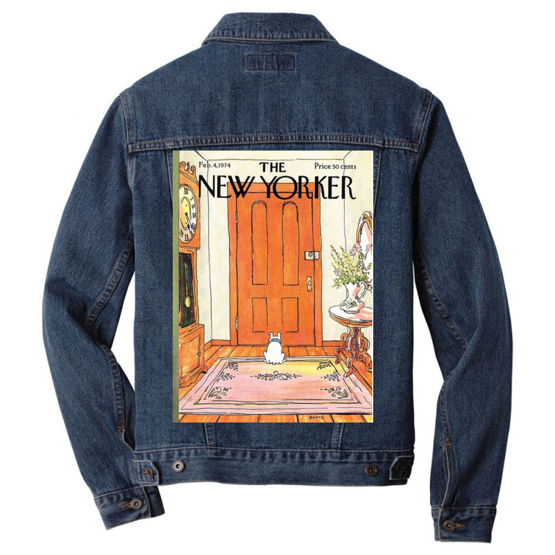 New Yorker Feb 4, 1974 Men Denim Jacket | Artistshot