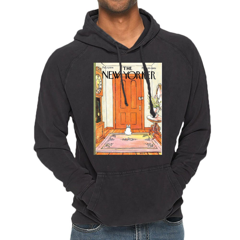 New Yorker Feb 4, 1974 Vintage Hoodie | Artistshot