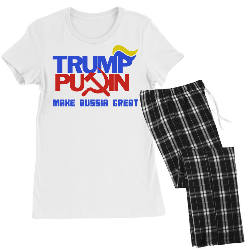 Trump Putin 2016   Make Russia Great Again Women's Pajamas Set by kmiilooreyayn | Artistshot