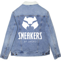 Sneakers 1 Unisex Sherpa-lined Denim Jacket | Artistshot