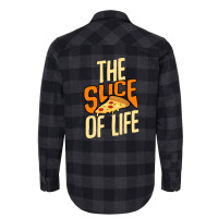 Slice Of Pizza Bistro Margarita Salami Cheese Fast Flannel Shirt | Artistshot