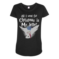 All I Want For Christmas Is 52 Maternity Scoop Neck T-shirt | Artistshot