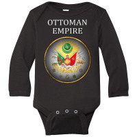 Ottoman Empire Heraldry Imperial Ottoman Symbol T Long Sleeve Baby Bodysuit | Artistshot