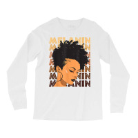 Black Strong Girl Afro Love Melanin African Americ Long Sleeve Shirts | Artistshot