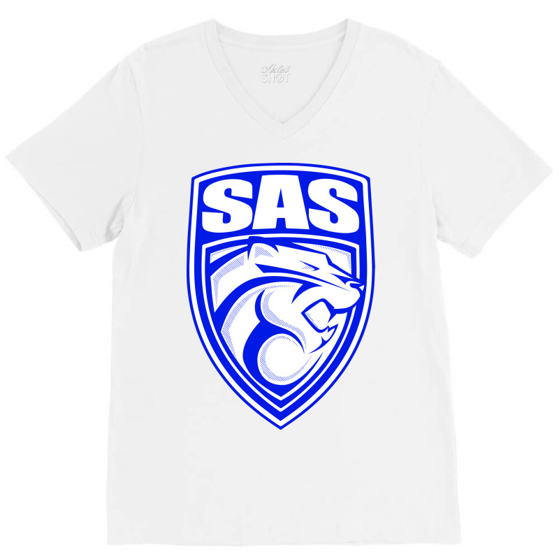 St Andrew's Sewanee School V-neck Tee | Artistshot