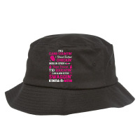 T1d Diabetic Mom Funny Type 1 Diabetes Awareness W Bucket Hat | Artistshot