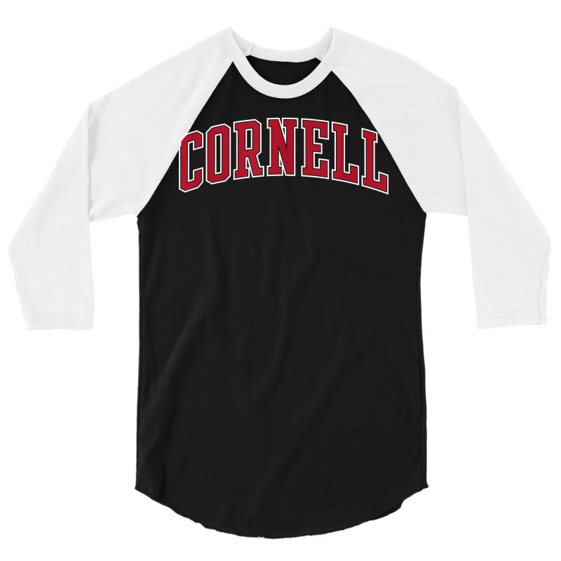 Cornell Big Red Apparel Neutral Game Day Arch T Sh 3/4 Sleeve Shirt | Artistshot