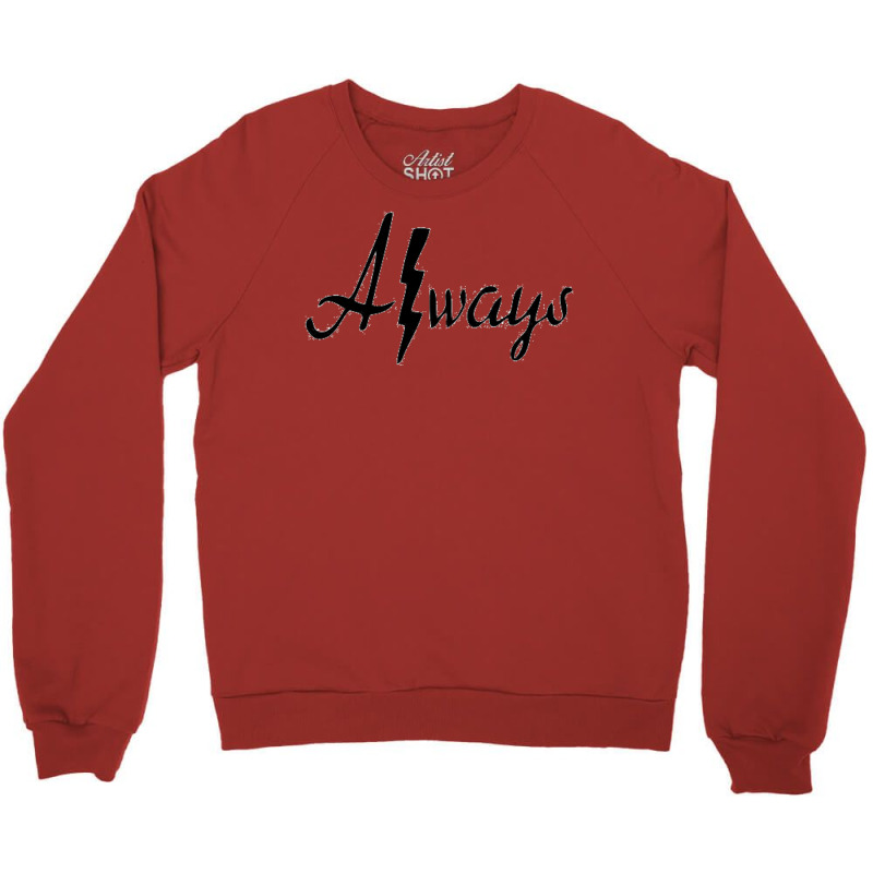 Always Silhouette Crewneck Sweatshirt by laphammerlox | Artistshot