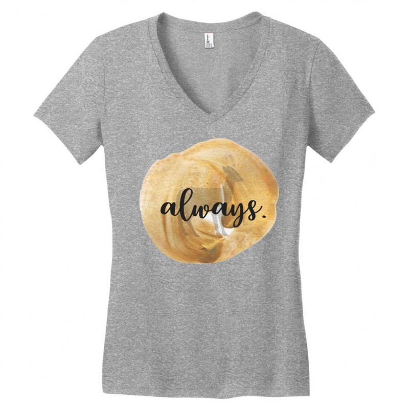 Always Women's V-Neck T-Shirt by alfanomearsb | Artistshot