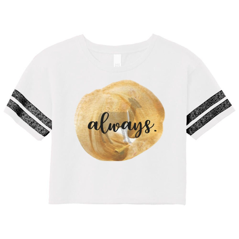 Always Scorecard Crop Tee by alfanomearsb | Artistshot