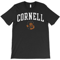 Womens Cornell Big Red Apparel Fan Favorite Arch R T-shirt | Artistshot