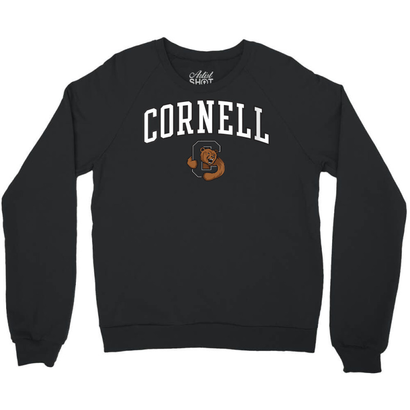 Womens Cornell Big Red Apparel Fan Favorite Arch R Crewneck Sweatshirt | Artistshot