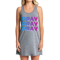 Christian Faith Pray On It Pray Over It Pray Throu Tank Dress | Artistshot