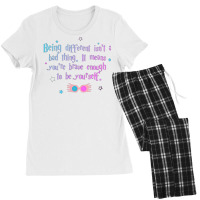 Being Different Is No Bad Thing  12 Women's Pajamas Set | Artistshot