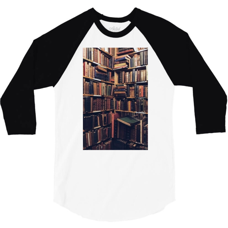 All The Books 1 3/4 Sleeve Shirt by wilktopick1 | Artistshot