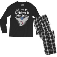 All I Want For Christmas Is   38 Men's Long Sleeve Pajama Set | Artistshot