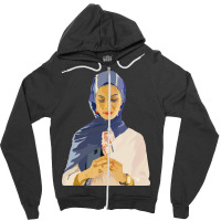 Vector Art Zipper Hoodie | Artistshot