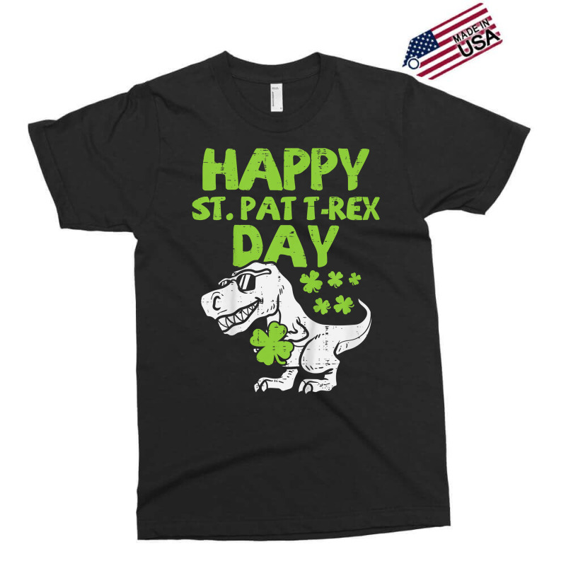 Kids Happy St Pat Trex Day Dino St Patricks Day To Exclusive T-shirt | Artistshot