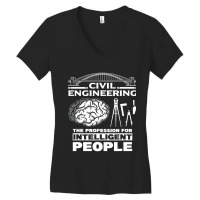 Civil Engineer Engineering Architect Construction  Women's V-neck T-shirt | Artistshot