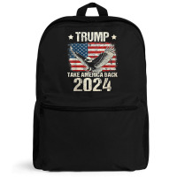 Trump 2024 Flag Take America Back Men Women Trump Backpack | Artistshot