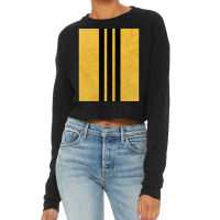 Black And Yellow Cropped Sweater | Artistshot