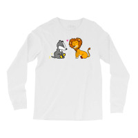 Badger And Lion Pair Long Sleeve Shirts | Artistshot