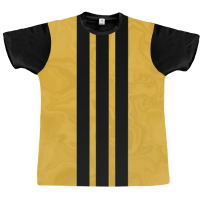 Black And Yellow Graphic T-shirt | Artistshot