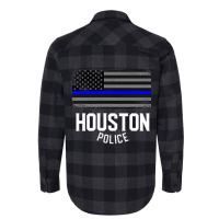 City Of Houston Police Officer Texas Policeman T S Flannel Shirt | Artistshot