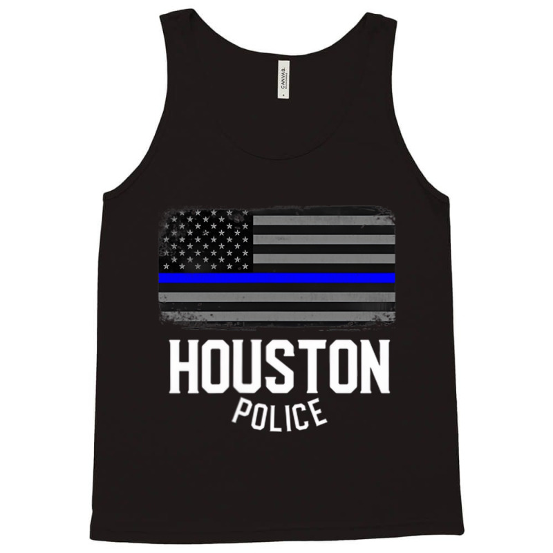 City Of Houston Police Officer Texas Policeman T S Tank Top | Artistshot