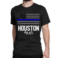 City Of Houston Police Officer Texas Policeman T S Classic T-shirt | Artistshot