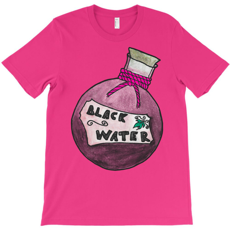 Black Water Potion Bottle T-Shirt by clemontaingm | Artistshot