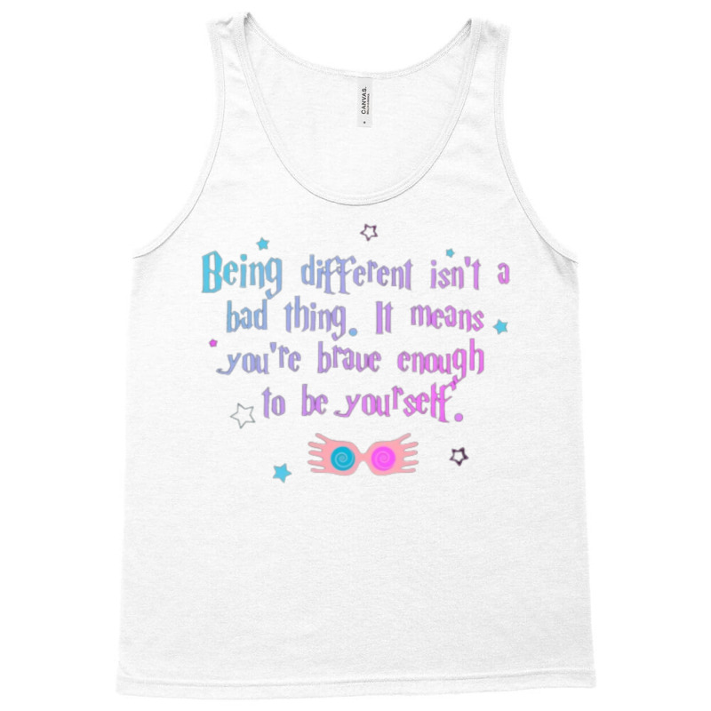 Being Different Is No Bad Thing  37 Tank Top by clemontaingm | Artistshot